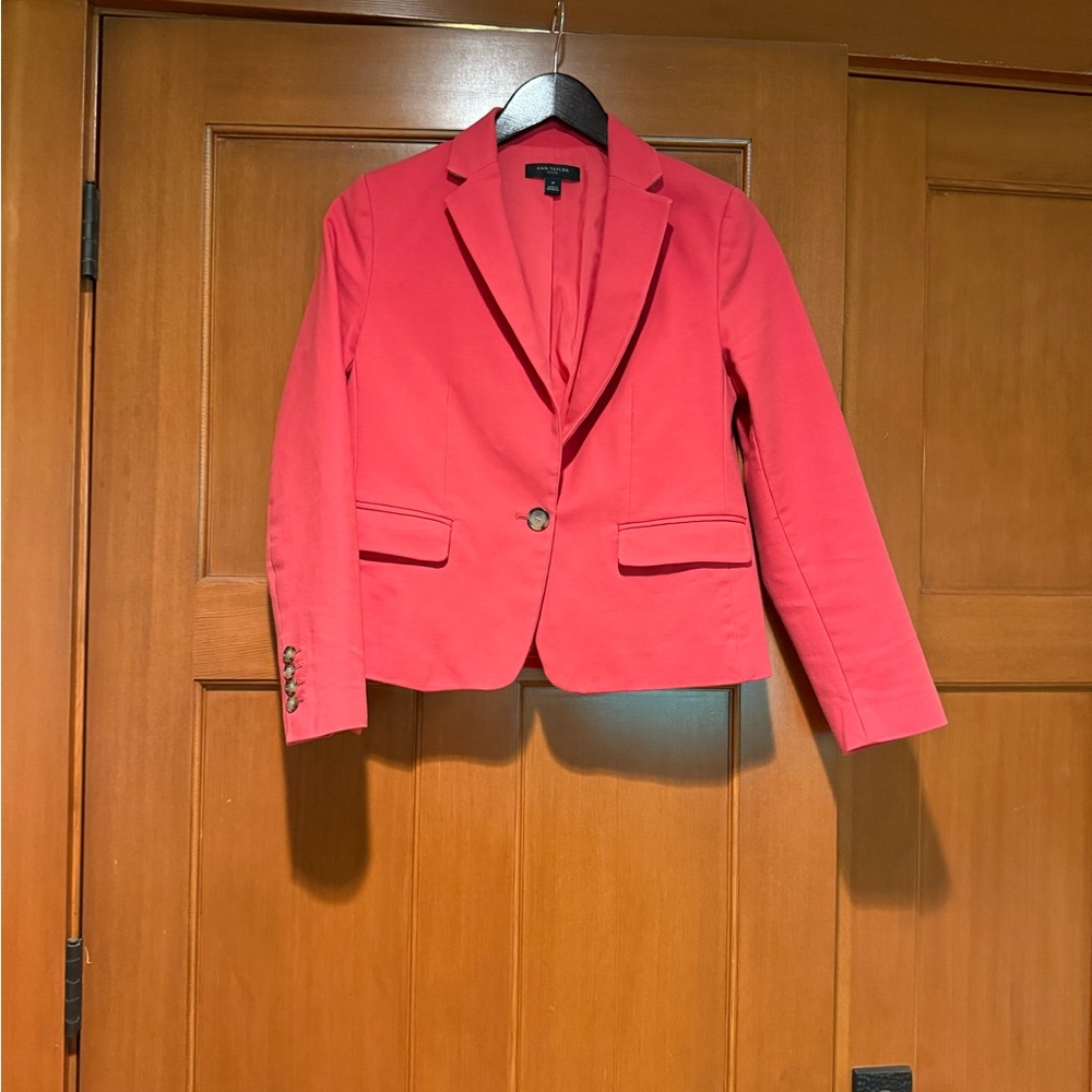 Ann Taylor Coral Suit set